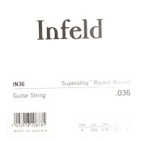Thumbnail van Thomastik IN36 Single Infeld super alloy .036 roundwound