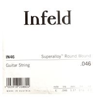 Thumbnail van Thomastik IN46 Single Infeld super alloy .046 roundwound