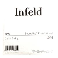 Thumbnail van Thomastik IN46 Single Infeld super alloy .046 roundwound