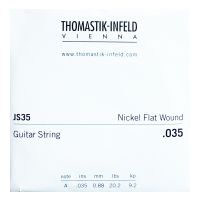 Thumbnail van Thomastik JS35 Single .035 Nickel Flat Wound