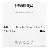 Thumbnail van Thomastik KN25 Single .025 Nylon Tape Wound on Rope Core