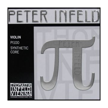 Preview van Thomastik PI100 Peter Infeld Violin set 4/4 Synthetic core