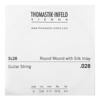 Thumbnail van Thomastik SL28 Single .028 Round Wound with Silk Inlay