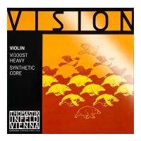 Thumbnail van Thomastik VI100ST Violin 4/4 Vision Synthetic core Heavy