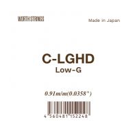 Thumbnail van Worth CL-LGHD Light Low G Hard version Soprano and concert set