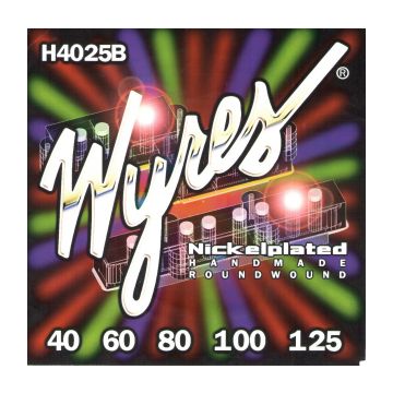 Preview van Wyres H4025B Nickelplated  Bass ~  electric light 125 B